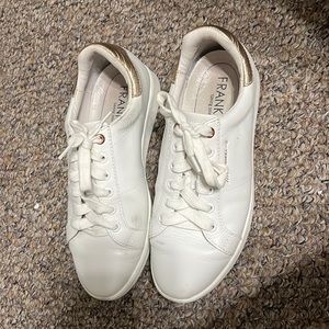 Frankie 4 Jackie III White Leather Sneaker Size 7.5